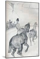 'Trick-rider driving tandem', c1899 (1934)-Henri de Toulouse-Lautrec-Mounted Giclee Print