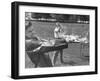 Trick Shot Champ Bob Geesey Shattering Egg-Bernard Hoffman-Framed Photographic Print