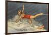 Trick Water Skier, Florida-null-Framed Art Print