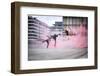 Tricking with Ahmed Chouikhi, Mehdi Ahrad & Kevin Karlton-Tristan Shu-Framed Photographic Print