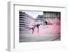 Tricking with Ahmed Chouikhi, Mehdi Ahrad & Kevin Karlton-Tristan Shu-Framed Photographic Print