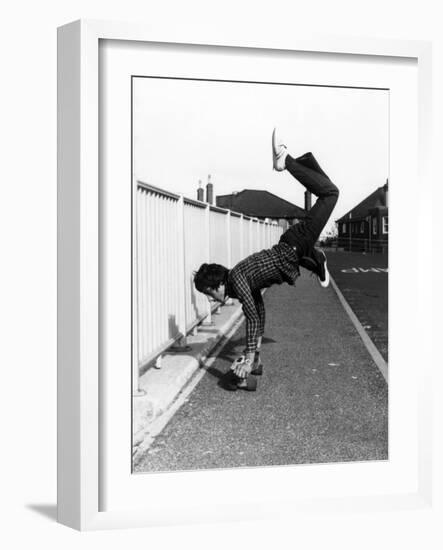 Tricks on Skateboard-Gill Emberton-Framed Photographic Print