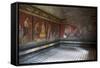 Triclinium Frescoes, Villa Dei Misteri, Pompeii, Campania, Italy-Oliviero Olivieri-Framed Stretched Canvas