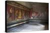 Triclinium Frescoes, Villa Dei Misteri, Pompeii, Campania, Italy-Oliviero Olivieri-Stretched Canvas