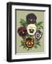 Tricolor Pansies I-Vision Studio-Framed Art Print