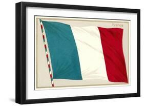 Tricolor-null-Framed Art Print