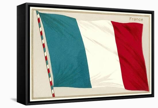 Tricolor-null-Framed Stretched Canvas