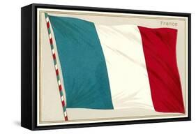 Tricolor-null-Framed Stretched Canvas