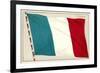 Tricolor-null-Framed Art Print