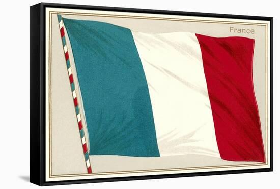 Tricolor-null-Framed Stretched Canvas