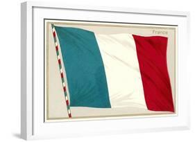 Tricolor-null-Framed Art Print