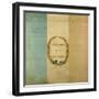 Tricolore with the Motto "Live Free or Die," 1792 (Painted Fabric)-null-Framed Giclee Print