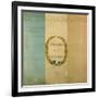 Tricolore with the Motto "Live Free or Die," 1792 (Painted Fabric)-null-Framed Giclee Print