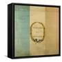 Tricolore with the Motto "Live Free or Die," 1792 (Painted Fabric)-null-Framed Stretched Canvas
