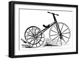 Tricycle, 19th Century-null-Framed Giclee Print