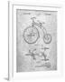 Tricycle Patent-Cole Borders-Framed Art Print