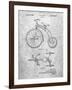 Tricycle Patent-Cole Borders-Framed Art Print