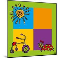 Tricycle-Yaro-Mounted Art Print