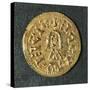 Triens of Recared I, King of Visigoths in Spain, Verso, Visigothic Coins, 6th Century-null-Stretched Canvas