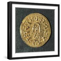 Triens of Recared I, King of Visigoths in Spain, Verso, Visigothic Coins, 6th Century-null-Framed Giclee Print
