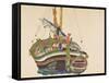 Trieste Fishing Boat, 1912-Egon Schiele-Framed Stretched Canvas