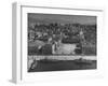 Trieste Harbor Showing Area Where Most Political Demonstrating Is Held-null-Framed Photographic Print