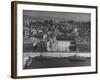 Trieste Harbor Showing Area Where Most Political Demonstrating Is Held-null-Framed Photographic Print