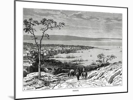 Trieste, Italy, 1879-Charles Barbant-Mounted Giclee Print