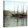 Trieste (Italy), the Port Seen from St, Charles' Jetty, Circa 18905-Leon, Levy et Fils-Stretched Canvas
