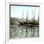 Trieste (Italy), the Port Seen from St, Charles' Jetty, Circa 18905-Leon, Levy et Fils-Framed Photographic Print