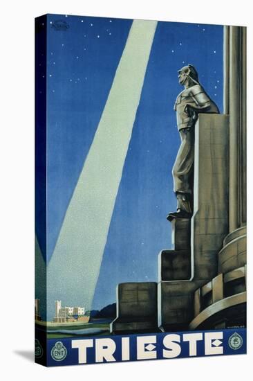 Trieste Poster-Georgio Viola-Stretched Canvas