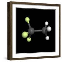 Trifluoroethane Molecule-Friedrich Saurer-Framed Premium Photographic Print