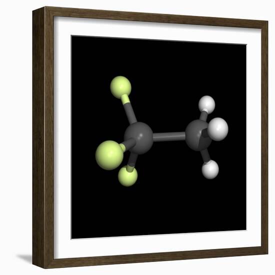 Trifluoroethane Molecule-Friedrich Saurer-Framed Premium Photographic Print