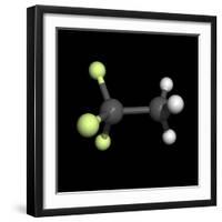 Trifluoroethane Molecule-Friedrich Saurer-Framed Premium Photographic Print