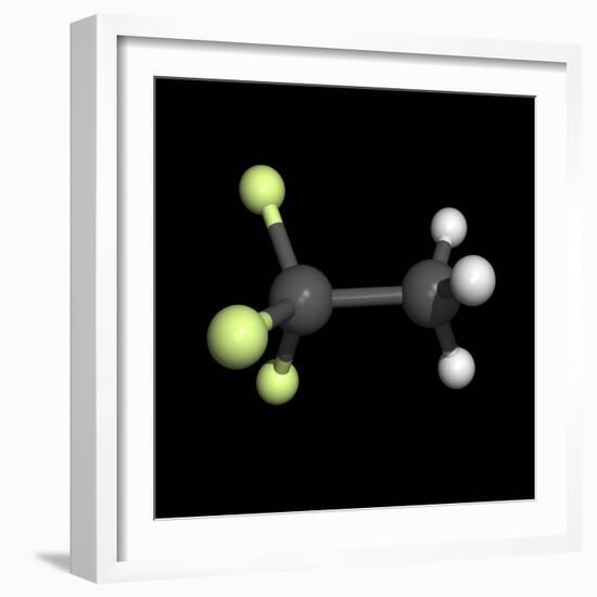 Trifluoroethane Molecule-Friedrich Saurer-Framed Premium Photographic Print