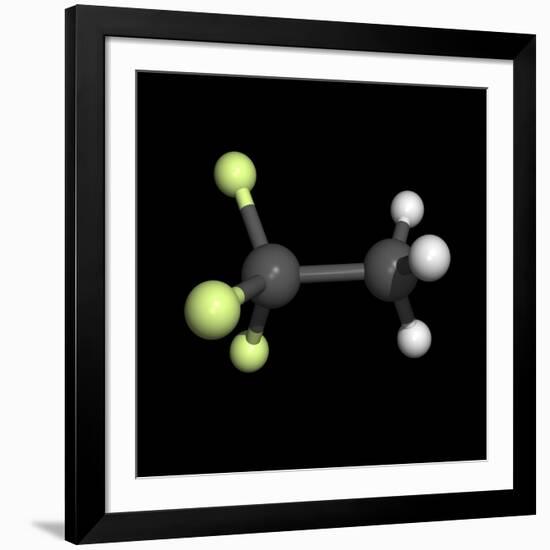 Trifluoroethane Molecule-Friedrich Saurer-Framed Photographic Print