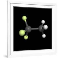 Trifluoroethane Molecule-Friedrich Saurer-Framed Photographic Print