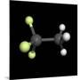 Trifluoroethane Molecule-Friedrich Saurer-Mounted Photographic Print