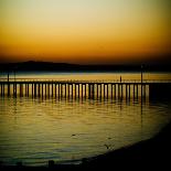 An Australian Sunset on a Beach-Trigger Image-Photographic Print
