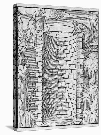 Trigonometry In Distance Measurement-Middle Temple Library-Stretched Canvas