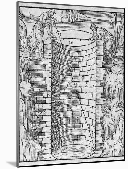 Trigonometry In Distance Measurement-Middle Temple Library-Mounted Photographic Print