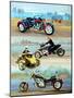 Trike Bikes, 2009-Alex Williams-Mounted Giclee Print