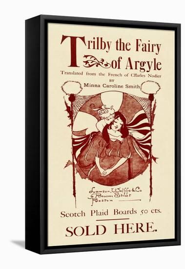 Trilby The Fairy Of Argyle-Ethel Reed-Framed Stretched Canvas