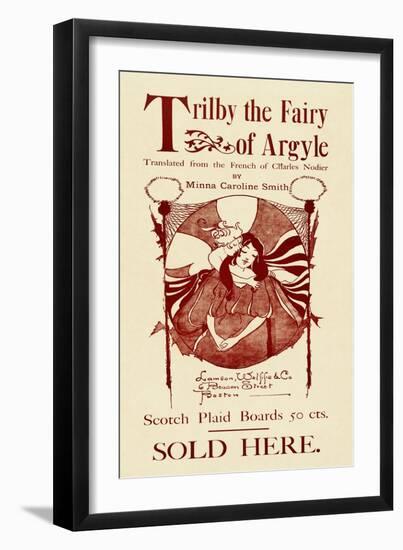 Trilby the Fairy of Argyle-Ethel Reed-Framed Art Print