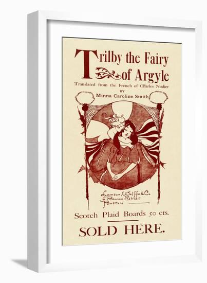 Trilby the Fairy of Argyle-Ethel Reed-Framed Art Print