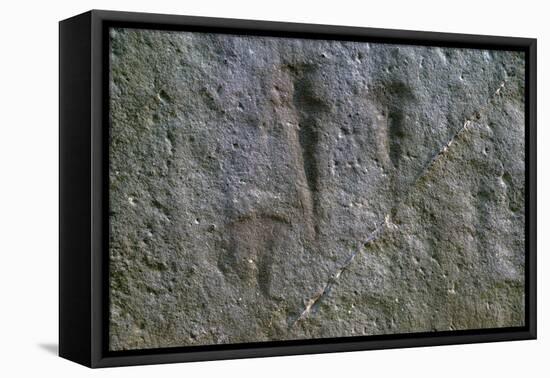 Trilithon at Stonehenge, 25th century BC-CM Dixon-Framed Stretched Canvas