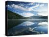 Trillium Lake, Mt Hood National Forest, Mt Hood Wilderness Area, Oregon, USA-Adam Jones-Stretched Canvas
