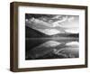 Trillium Lake, Mt Hood National Forest, Mt Hood Wilderness Area, Oregon, USA-Adam Jones-Framed Photographic Print