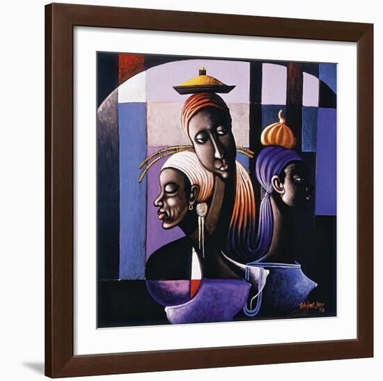 Trilogy of Expression I-Shubert-Denis-Framed Art Print