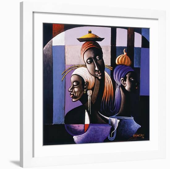 Trilogy of Expression I-Shubert-Denis-Framed Art Print